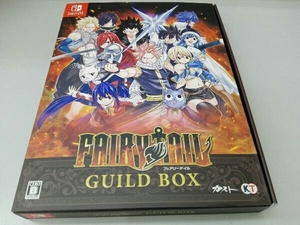 GSコンボセット特典、ガストショップ購入特典クリアファイル付 ニンテンドースイッチ FAIRY TAIL GUILD BOX