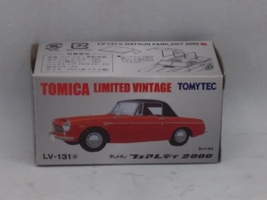 現状品 トミカ LV-131a ダットサン フェアレディ 2000(レッド) リミテッドヴィンテージ トミーテック