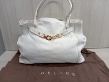 CELINE CE00／35 ハンドバッグ ホワイト トートバッグ セリーヌ 保存袋付き_画像2