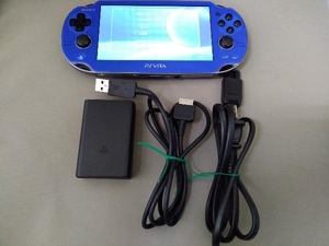 PS VITA／PlayStationVita Wi-Fiモデル【サファイア・ブルー】(PCH1000ZA04)
