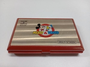 ジャンク 動作未確認 GAME&WATCH Mickey&Donald ニンテンドー　Multi Screen ミッキー　ドナルド　マルチスクリーン　DM-53