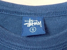 STUSSY ステューシー Tシャツ 半袖 バタフライT サイズ：S ネイビー_画像4