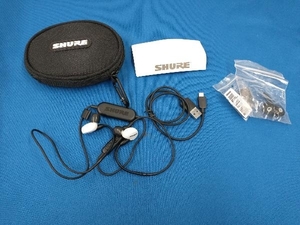 ジャンク SHURE SE215 wireless SE215-K-BT1-A