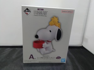 現状品 A賞 SNOOPY ミニ小物入れ付きフィギュア 一番くじ PEANUTS ~Happy and Relaxing~ ピーナッツ