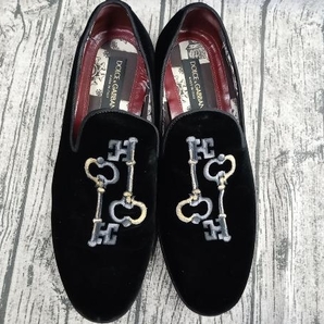 DOLCE ＆ GABBANA ドルチェアンドガッバーナ ドレスシューズ ブラック 26cmの画像6