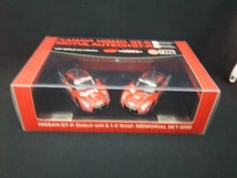 EBBRO モデルカー NISSAN GT-R デビューウィン & 1-2フィニッシュ 記念セット 2008_画像1