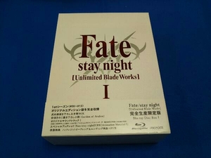 Fate/stay night[Unlimited Blade Works] Box Ⅰ(Blu-ray Disc)