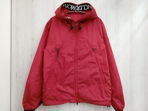 MONCLER RN116347 ナイロン モンクレール レッド Lサイズ TG3