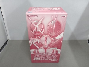 【開封済み未使用品】バンプレスト　仮面ライダーファイズ　アクセルフォーム 必殺技ソフビフィギュア プレミアム倶楽部