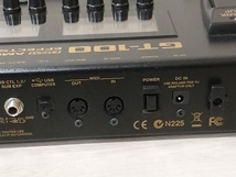 【動作確認済】 BOSS GT-100 ギター用マルチエフェクター ボス_画像7