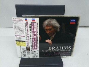 小澤征爾 CD ブラームス:交響曲1番(SHM-CD) 奇蹟のニューヨーク・ライヴ