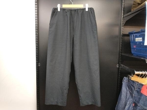 blurhms 24S/S Wool Voile Side Seamless Slacks Heather Charcoal ブラームス サイドシームレススラックス 3 チャコール BHS24S016