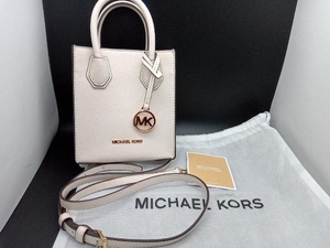 MICHAEL KORS 2WAYショルダーバッグ 35S1GM9T0L アイボリー コンパクト ハンドバッグ マイケルコース