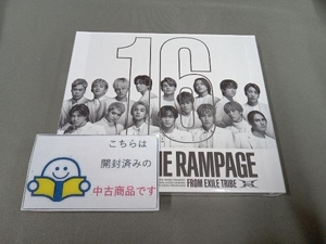 MV盤 (初回仕様) スリーブ仕様 シリアルコード+ステッカー THE RAMPAGE from EXILE TRIB CD+DVD/16PRAY 24/2/14発売