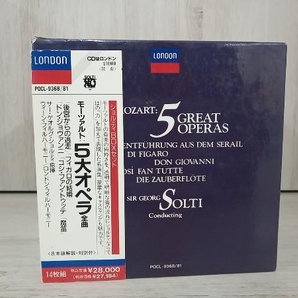 ゲオルグ・ショルティ CD モーツアルト:5大オペラ全曲の画像1