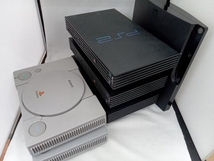 ジャンク 本体のみ PlayStation3 CECH-2000A、PlayStation2 SCPH-30000,18000,15000 、PlayStation SCPH-7000×2台　計6台セット_画像1