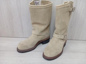 CHIPPEWA long boots size 5E beige 91071 USA made lady's 