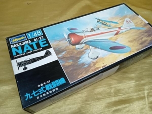 【1000円スタート】HASEGAWA NAKAJIMA ki-27 NATE 中島キ-27 九七式戦闘機 日本陸軍戦闘機 1/48