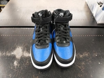 NIKE ナイキ／AIR FORCE 1 MID BY YOU／DN4163-991／スニーカー／ブラック×ブルー／サイズ28 店舗受取可_画像1