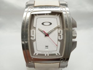【ジャンク】 Oakley Warrant オークリー ワラント 10-293 クォーツ 腕時計