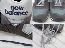 NewBalance ニューバランス OU576AGG 35周年記念モデル スニーカー メンズ グレー チャコール ピッグスキンレザー スエード イングランド製_画像7