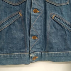 wrangler ラングラー／124MJ／デニムジャケット Ｇジャン／70s／USA製／38サイズ／古着 ヴィンテージの画像5