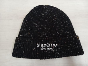 ニット帽 Supreme ブラック