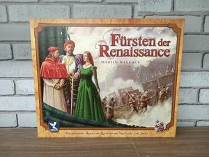 ルネッサンスの君主 新版 Fursten der Renaissance 日本語訳付き MERCURYGAMES 内容物確認済