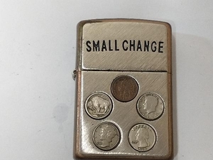 ZIPPO 2003年製 solid copper SMALL CHANGE ジッポ ライター