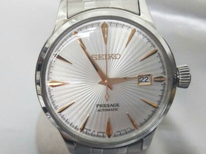 【SEIKO】4R35-01T0 時計 腕時計 自動巻 セイコー 替えベルト付 余コマ付 メンズ 中古