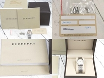 BURBERRY(Bueberrys) BU1363 バーバリー　腕時計 クォーツ シルバー_画像10