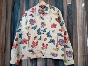 【タグ付き】RIPNDIP リップンディップ Monarch Butterfly Jacket バタフライジャケット 総柄 L 店舗受取可