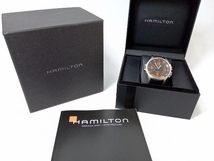 HAMILTON　カーキ　GMT エアレース　H776650 オートマティック　自動巻　ブラック×オレンジ　箱付　店舗受取可_画像8