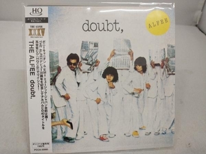 未開封 THE ALFEE CD doubt,(完全生産限定盤)(紙ジャケット仕様)(HQCD)