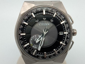 CITIZEN SATELLITE WAVE GPSソーラー 腕時計 F100-T021077 ベルト約16cm 黒文字盤 (参考価格 198.000円)