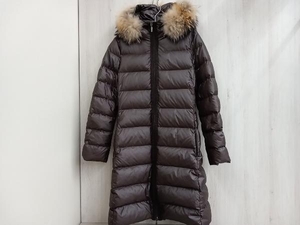 MONCLER モンクレール RN116347 ブラウン ダウンコート Sサイズ