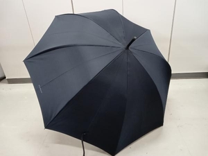 BURBERRY バーバリー 長傘 雨傘 メンズ ネイビー 内側チェック 親骨65cm