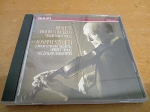 ヨーゼフ・シゲティ CD ブラームス:ヴァイオリン協奏曲 ニ長調　PHCP-3811 Brahms Szigeti