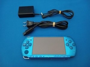 ジャンク PSP プレイステーション・ポータブル　バイブラント・ブルー　PSP3000