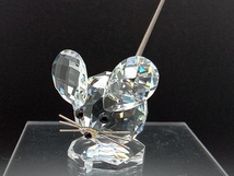 SWAROVSKI フィギュリン レプリカねずみ 183272 置物 オブジェ スワロフスキー_画像1