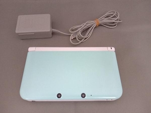 ジャンク 動作確認済み ニンテンドー3DSLL ミント×ホワイト タッチペンなし