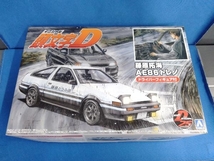 プラモデル アオシマ 1/24 藤原拓海 AE86 トレノ プロジェクトD仕様 ドライバーフィギュア付 No.14 「頭文字D」_画像1