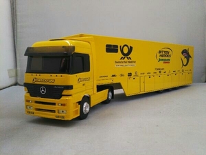  box scratch eli goal 1/43 Mercedes * Benz Actros Jordan F1 Transporter 2001