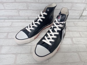 HYSTERIC GLAMOUR ヒステリックグラマー ハイカット スニーカー 0231QS02596 ブラック メンズ 27.5cm 牛革 レザー