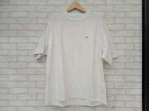 The Ennoy Professional ザ エンノイ プロフェッショナル 半袖Tシャツ 胸元ロゴ ホワイト メンズ Lサイズ 日本製