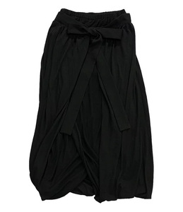 JUNYA WATANABE × COMME des GARCONS ドッキングデザインウールスカート JG-T006 サイズM ブラック ジュンヤワタナベ コムデギャルソン