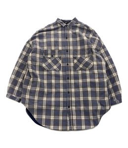 KAPITAL Flannel Check Quilting Shirt Coat Size:L EK-1019 キャピタル スラッピーシャツコート