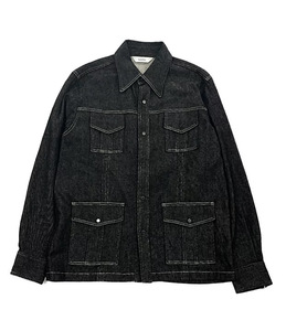 SASQUATCHfabrix 22AW Denim Bush Shirt Jacket 長袖シャツ サイズXL 22AW-SY9-007 サスクワァッチファブリックス デニムシャツジャケット