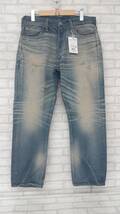 DENIM BY VANQUISH ＆ FRAGMENT デニムバイヴァンキッシュ VFP1062 STRAIGHT DENIMPANTS メンズ サイズ32 ジーンズ ダメージ加工_画像1