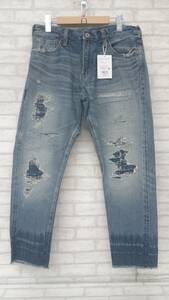 DENIM BY VANQUISH ＆ FRAGMENT VFP4021 デニムバイバンキッシュ Taprered Denim Pants メンズ サイズ32 ジーンズ セルビッチ